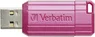 Verbatim Store 'n' Go PinStripe Hot Pink 64GB, USB-A 2.0
